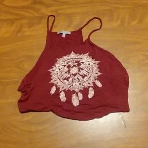 Bohemian crop top